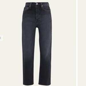 Re/Done 70's Stovepipe Washed Noir Size 26